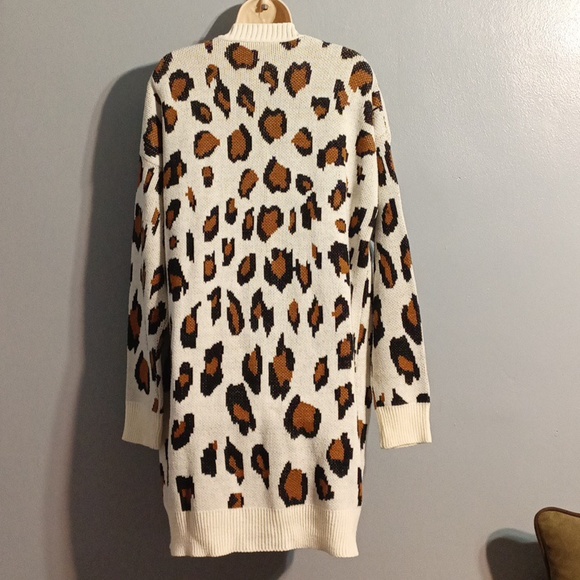 Leopard 🐆 print women's XL cardigan - Picture 15 of 16